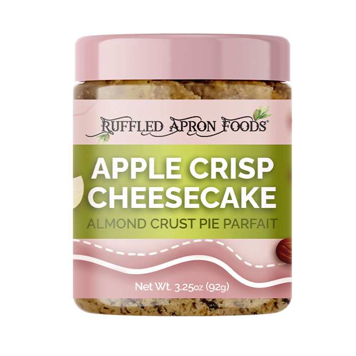 apple crisp cheesecake parfait