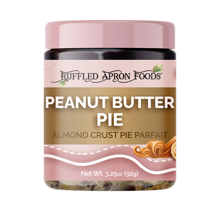 Peanut Butter Parfait | Ruffled Apron | Gluten Free & Keto